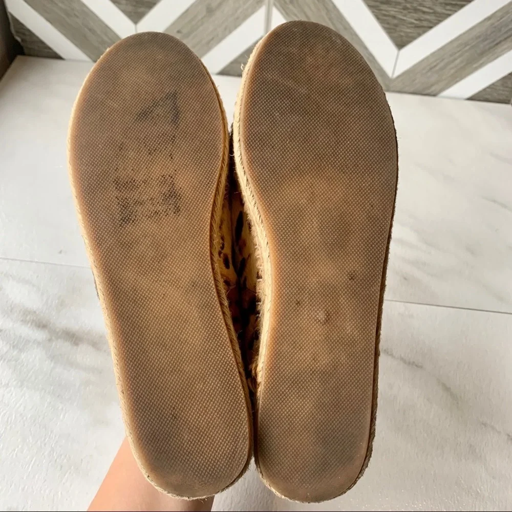 Steve Madden cheetah print espadrilles women’s 6.5